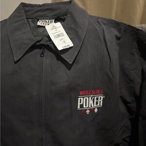 WSOP New with Tags World Series Jacket Black Vegas #poker